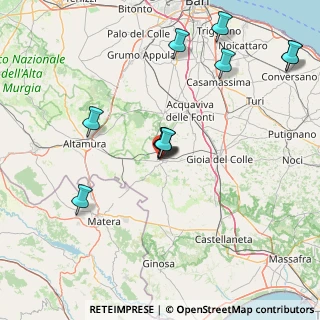 Mappa Via Padre Guerino, 70029 Santeramo in Colle BA, Italia (17.14091)