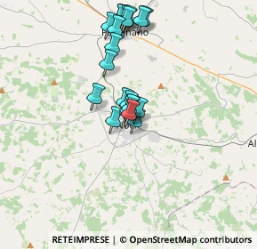 Mappa Via Porta Barsento, 70015 Noci BA, Italia (3.3745)