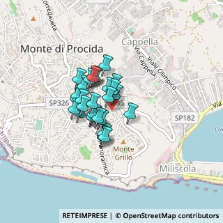 Mappa Via Bellavista, 80070 Monte di Procida NA, Italia (0.28929)