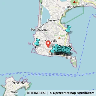 Mappa Via Bellavista, 80070 Monte di Procida NA, Italia (1.37412)