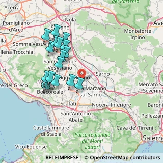 Mappa Via Longola, 80040 Poggiomarino NA, Italia (7.87)