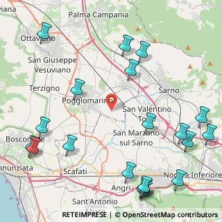 Mappa Via Longola, 80040 Poggiomarino NA, Italia (6.4785)