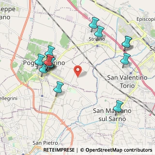 Mappa Via Longola, 80040 Poggiomarino NA, Italia (2.354)