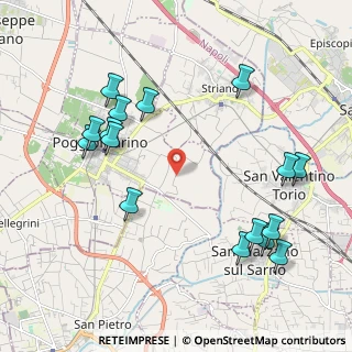 Mappa Via Longola, 80040 Poggiomarino NA, Italia (2.55188)