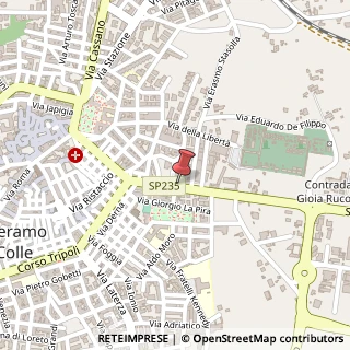 Mappa Via Gioia, 10, 70029 Santeramo in Colle, Bari (Puglia)