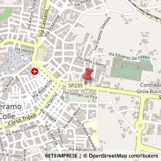 Mappa Via Gioia, 6, 70029 Santeramo in Colle, Bari (Puglia)
