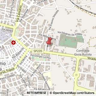 Mappa Via Don Lorenzo Milani, 4, 70029 Santeramo in Colle, Bari (Puglia)