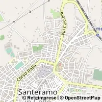 Karte Santeramo in Colle