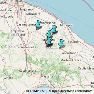 Mappa Via Romanazzi, 70015 Noci BA, Italia (7.53444)