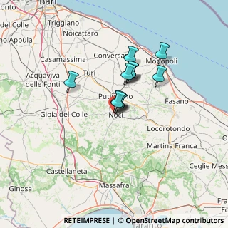 Mappa Via Romanazzi, 70015 Noci BA, Italia (9.3675)