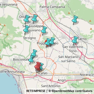 Mappa Via Tancredi Galimberti, 80040 Poggiomarino NA, Italia (4.31)