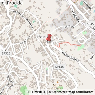 Mappa Via Panoramica, 117, 80070 Monte di Procida, Napoli (Campania)