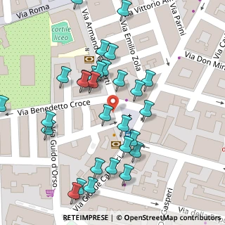 Mappa Via Benedetto Croce, 70023 Gioia del Colle BA, Italia (0.05862)