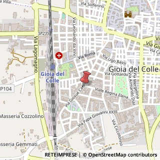 Mappa Via Giosuè Carducci, 75, 70023 Gioia del Colle, Bari (Puglia)