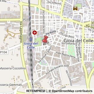 Mappa Via Benedetto Croce, 10/12, 70023 Gioia del Colle, Bari (Puglia)