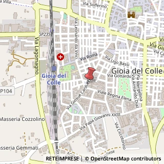 Mappa Via Giosuè Carducci, 69, 70023 Gioia del Colle, Bari (Puglia)