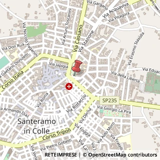 Mappa Piazza Giuseppe di Vagno, 4, 70029 Santeramo In Colle BA, Italia, 70029 Santeramo in Colle, Bari (Puglia)