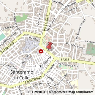 Mappa Via Iacoviello, 48, 70029 Santeramo in Colle, Bari (Puglia)