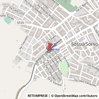 Mappa Viale S. Cottoni,  61, 07037 Sorso, Sassari (Sardegna)