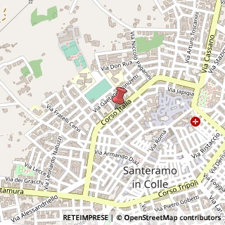 Mappa Corso italia 11, 70029 Santeramo in Colle, Bari (Puglia)