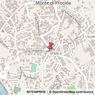 Mappa Via da Procida G, 13, 80070 Monte di Procida, Napoli (Campania)