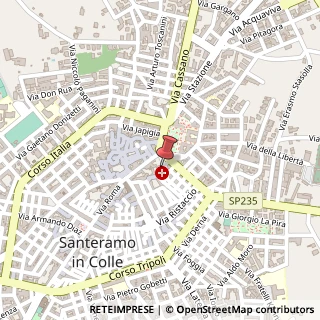 Mappa Piazza di Vagno, 4, 70029 Santeramo in Colle, Bari (Puglia)