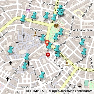 Mappa Via San Eligio, 70029 Santeramo In Colle BA, Italia (0.157)
