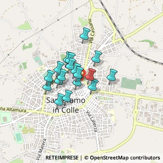 Mappa Via San Eligio, 70029 Santeramo In Colle BA, Italia (0.31889)
