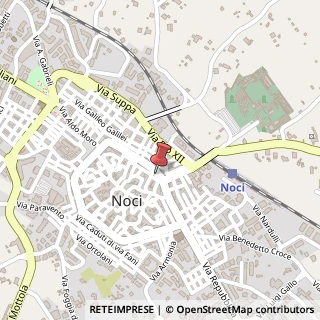 Mappa Via Principe Umberto, 78, 70015 Noci, Bari (Puglia)