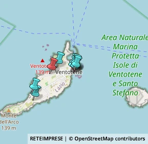Mappa Via Infermeria, 04020 Ventotene LT, Italia (0.47111)