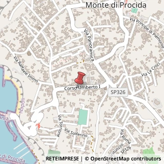 Mappa Corso Umberto I, 55, 80070 Monte di Procida NA, Italia, 80070 Procida, Napoli (Campania)