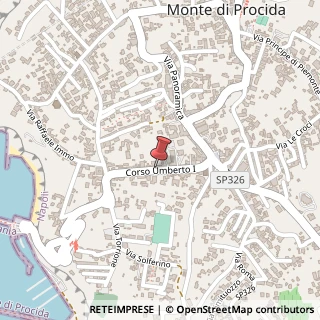 Mappa Corso umberto i 74, 80070 Monte di Procida, Napoli (Campania)