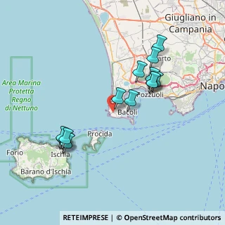 Mappa Via Vincenzo Scotto, 80070 Monte di Procida NA, Italia (7.89071)