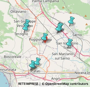 Mappa Via Giacomo Puccini, 80040 Poggiomarino NA, Italia (4.05)