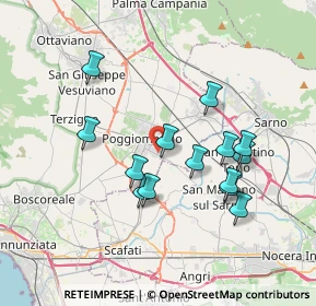 Mappa Via Giacomo Puccini, 80040 Poggiomarino NA, Italia (3.57786)