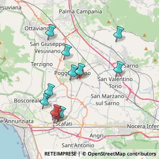 Mappa Via Giacomo Puccini, 80040 Poggiomarino NA, Italia (4.30364)