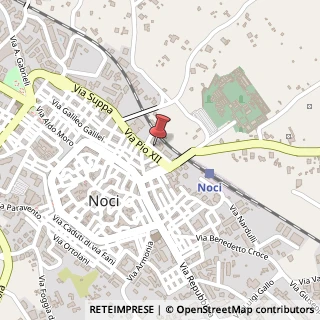 Mappa Traversa Via Rimembranza, 80, 70015 Noci, Bari (Puglia)