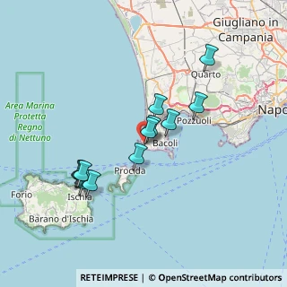 Mappa Via Acquamorta, 80070 Monte di Procida NA, Italia (6.81167)