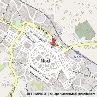 Mappa Via Zara, 35, 70015 Noci, Bari (Puglia)