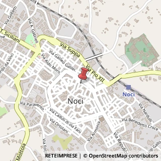 Mappa Via Isonzo, 31, 70015 Noci, Bari (Puglia)