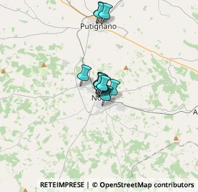 Mappa Via Monte Grappa, 70015 Noci BA, Italia (1.90667)