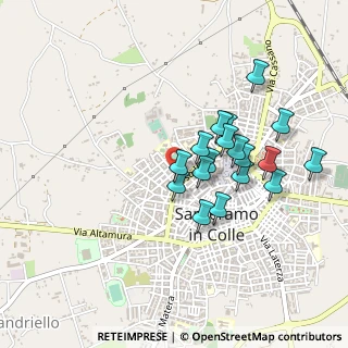 Mappa Via Rossini, 70029 Santeramo In Colle BA, Italia (0.41944)