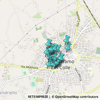 Mappa Via Rossini, 70029 Santeramo In Colle BA, Italia (0.2905)