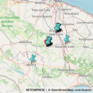Mappa Via Rossini, 70029 Santeramo In Colle BA, Italia (8.07389)