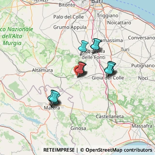 Mappa Via Rossini, 70029 Santeramo In Colle BA, Italia (12.767)