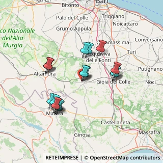 Mappa Via Rossini, 70029 Santeramo In Colle BA, Italia (13.794)