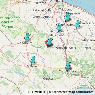 Mappa Via Benedetto Croce, 70029 Santeramo In Colle BA, Italia (16.39833)
