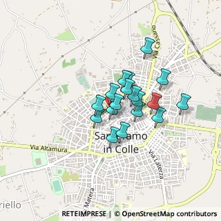 Mappa Corso Italia, 70029 Santeramo In Colle BA, Italia (0.31444)