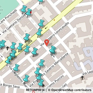 Mappa Via Benedetto Croce, 70029 Santeramo In Colle BA, Italia (0.08846)