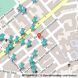 Mappa Corso Italia, 70029 Santeramo In Colle BA, Italia (0.08846)